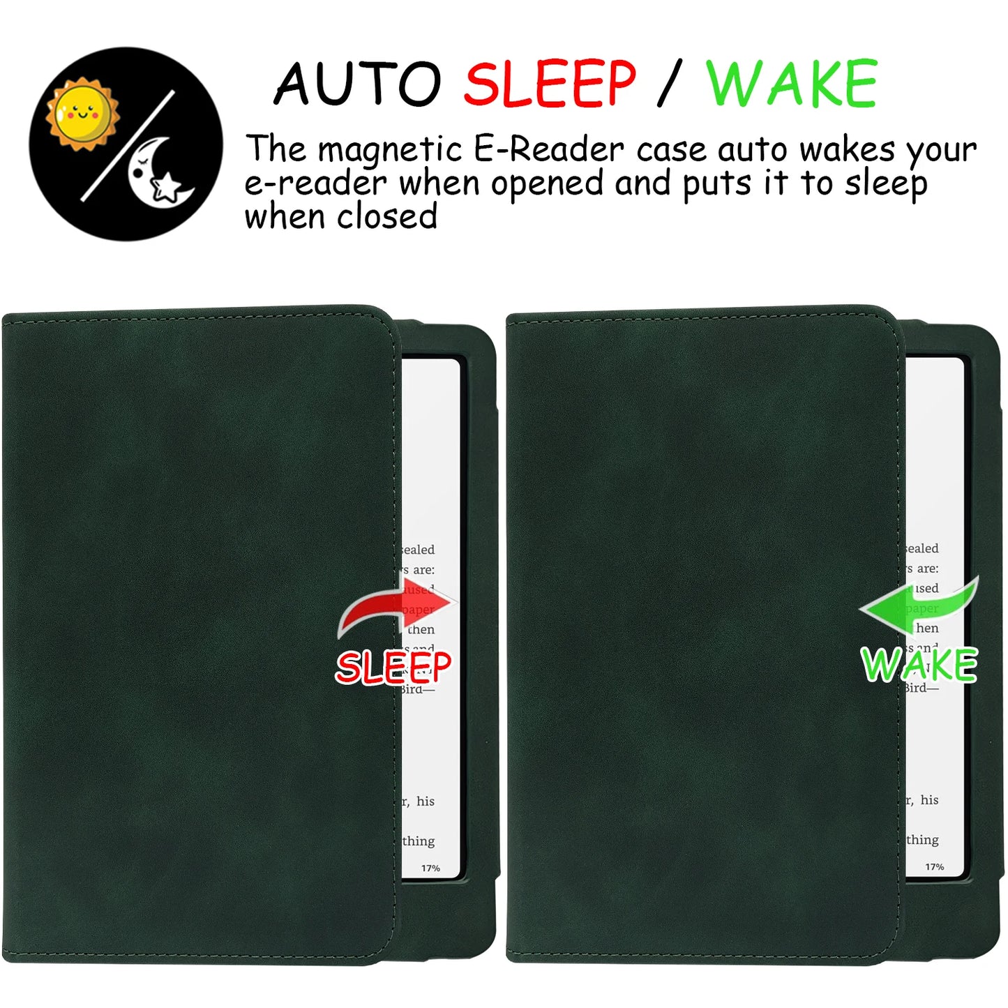 2024 All-New Kindle Paperwhite 12th Gen 7" Case - Signature Edition Cover with Auto Sleep/Wake, Double Hand Strap and Stand