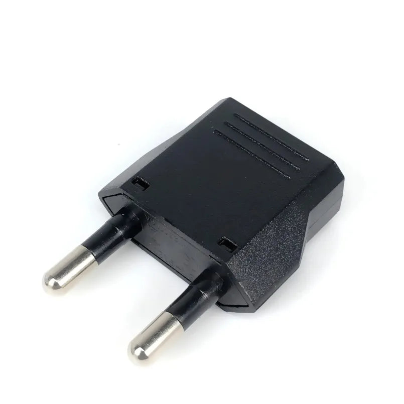 1-20pcs EU/KR Plug Adapter – US to EU Travel Converter with Electric Power Socket AC Outlet