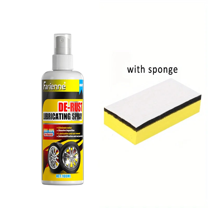 Universal Rust Remover Spray – Powerful Metal Cleaner for Car Wheels and Metal Surfaces, Restores a Smooth Finish