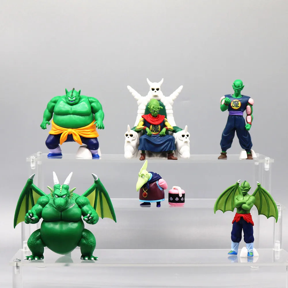 9.5cm Anime Dragon Ball Piccolo Daimao Figure | PVC Action Toy with Cymbal Tambourine Drum, Piano King Piccolo Model Gift