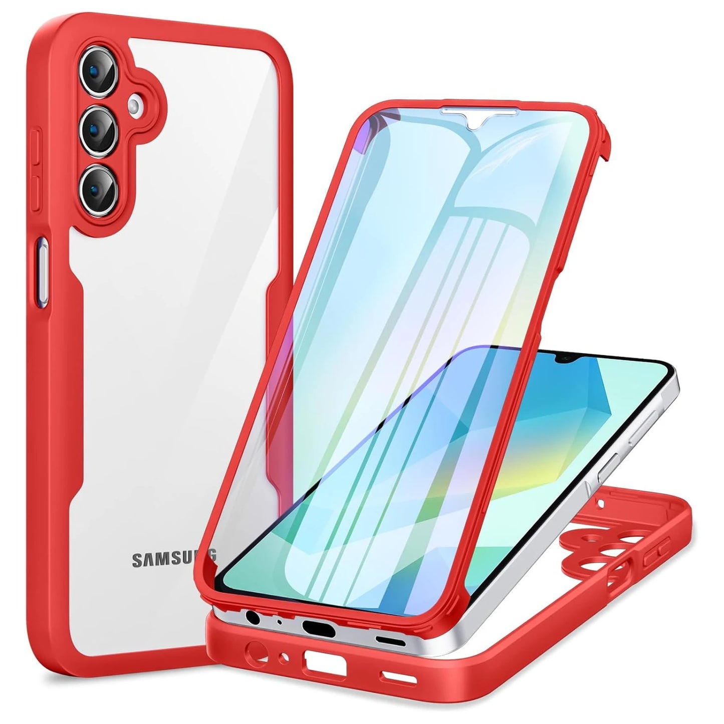 Full Body Protective Case for Samsung Galaxy A Series 5G - Rugged Shockproof Phone Cover