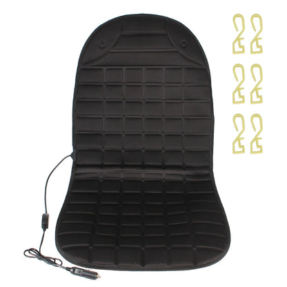 12V Electric Heated Car & Home Seat Cushion — Universal Warm Winter Cushion Cover