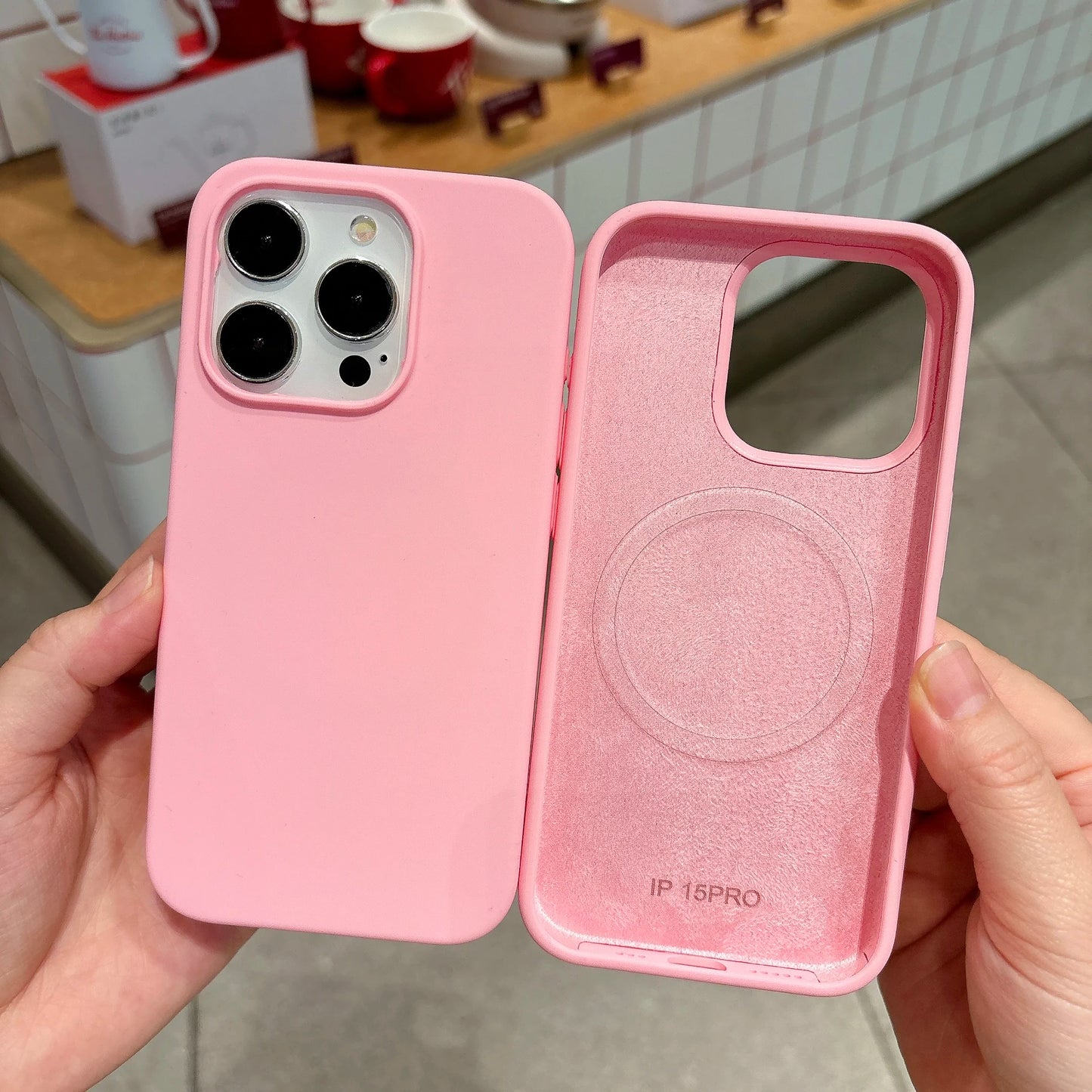 MagSafe Liquid Silicone Phone Case - Magnetic Wireless Charging Cover for iPhone 11-17 Series Pro Max Plus Models