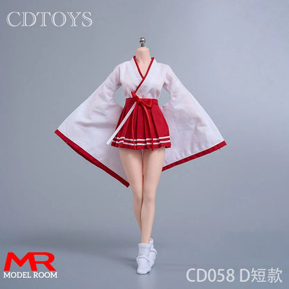 CDToys CD058 1/6 Scale Female Witch Kimono Costume – Doll Clothes for 12" Soldier Action Figures