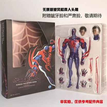 CT Spider-Man 2099 S.H.Figuarts – Across the Spider-Verse Part One Anime Action Figure Model Toy Gift