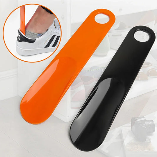Professional Plastic Shoe Horn - Flexible, Sturdy Spoon-Shaped Shoehorn and Shoe Lifter Accessory
