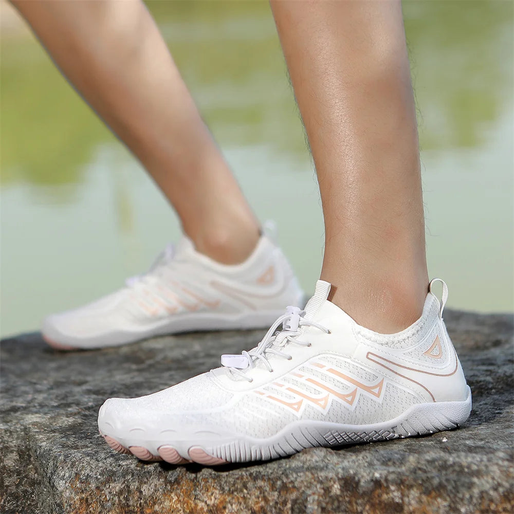 Unisex Aqua Water Shoes – Anti-Slip Quick-Dry Barefoot Sneakers for Beach, Swimming, Wading & Outdoor Activities