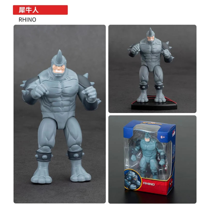 ZD Toys Avengers Legends Action Figures – Iron Man, Spider-Man, Thor, Captain America, Thanos, Hulk, War Machine Gift Set