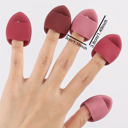 Finger Air Cushion Makeup Puff Set – Powder, Liquid Foundation & Concealer Applicator Wholesale
