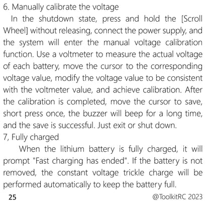 ToolkitRC Q6AC Charger — AC 400W/DC 1000W 4CH with USB A/Type-C, LiPo 1-6S, NiMH 1-16S, PB 1-10S, IPS Display