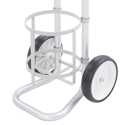 Oxygen Cylinder Cart Dolly with Adjustable Handle – Portable Oxygen Tank Trolley for Easy Transport