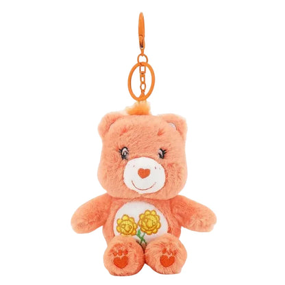 Care Bears Plush Keychain - 15cm Squeaky Bear Pendant for Backpack & Luggage Gift