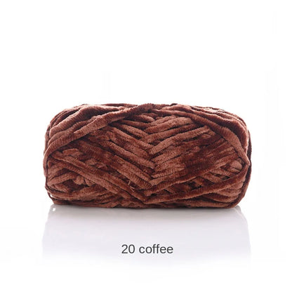 50g/Ball DIY Knitting Yarn – Soft Wool for Baby Scarf, Hat, Chunky Crochet Thread