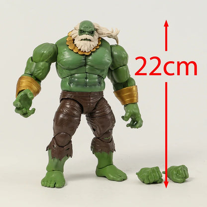 Gray Red Hulk Collectible Action Figure – Model Doll Decoration Toy