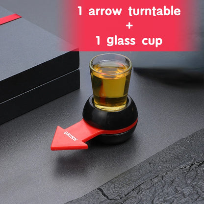 Alcoholic Penalty Turntable Game — Russian Roulette Drinking Toy, Bar Entertainment & Party Booster Props 2023