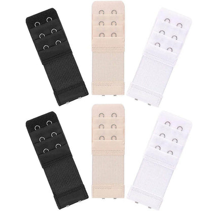 6PCS Women’s Bra Extender Strap Set – Adjustable Hook Extension for Bras, Underwear & Intimates Accessories