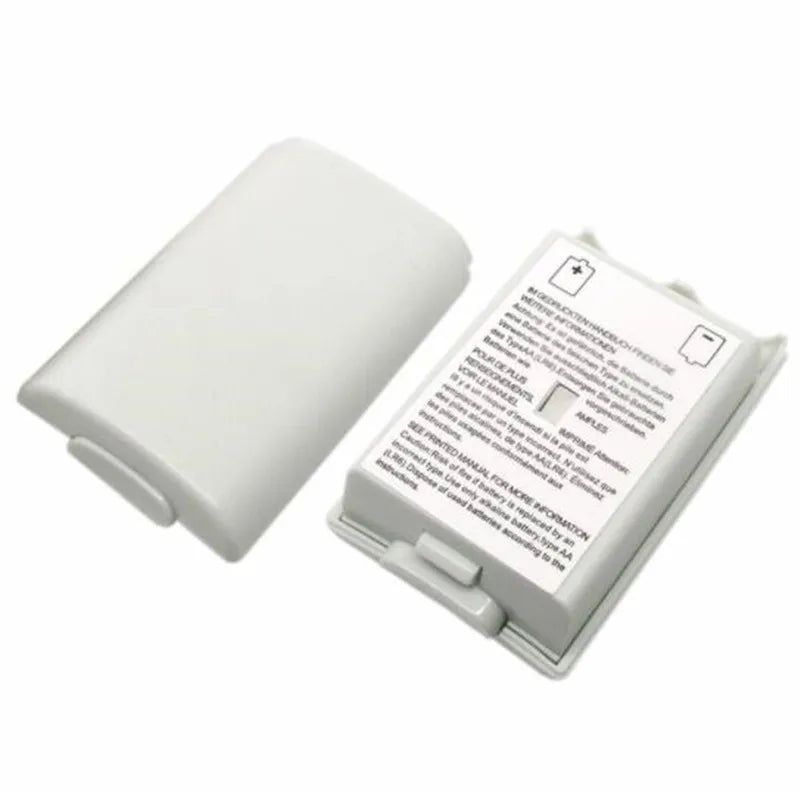 Xbox 360 Wireless Controller Battery Cover - 10Pcs AA Battery Pack Back Case Replacement for Gamepad