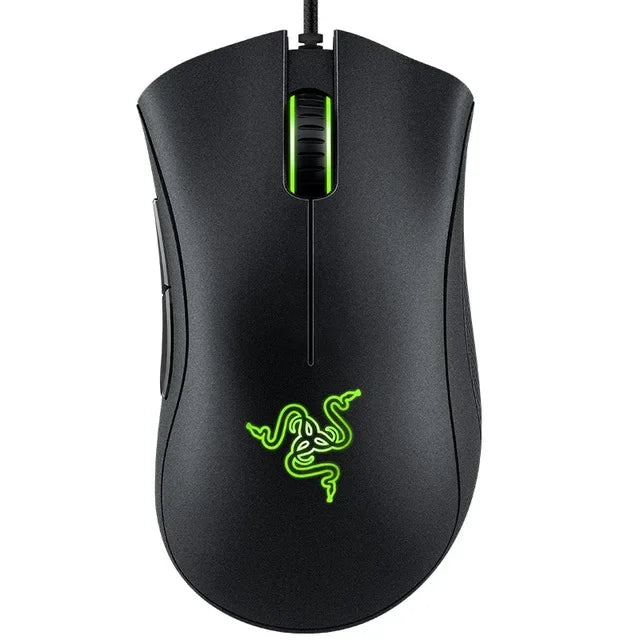 Original Razer DeathAdder Essential Wired Gaming Mouse – 6400 DPI Optical Sensor, 5 Programmable Buttons for PC & Laptop