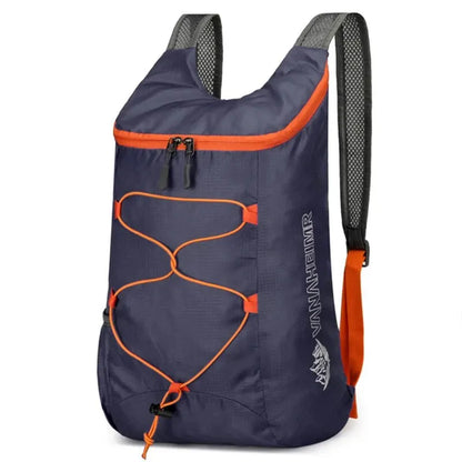 Multifunctional Outdoor Folding Backpack – Lightweight Waterproof Nylon Sports Bag for Camping, Hiking & Travel Use