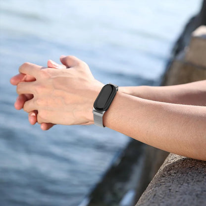 Magnetic Stainless Steel Strap for Xiaomi Mi Band 8 9 – Loop Bracelet Belt Accessory
