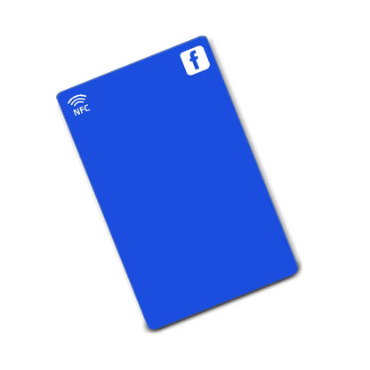 New Design Printed NFC Card – Instagram, Facebook & Google Reviews Pop-Up NFC Chip Card