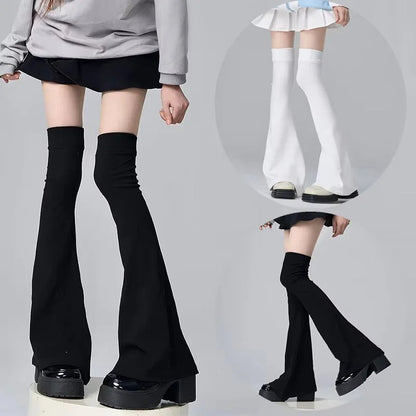 CHUANGERM Y2K Japanese Over-the-Knee Leg Stockings - Elastic Slimming Cuffs & Fashion Accessories