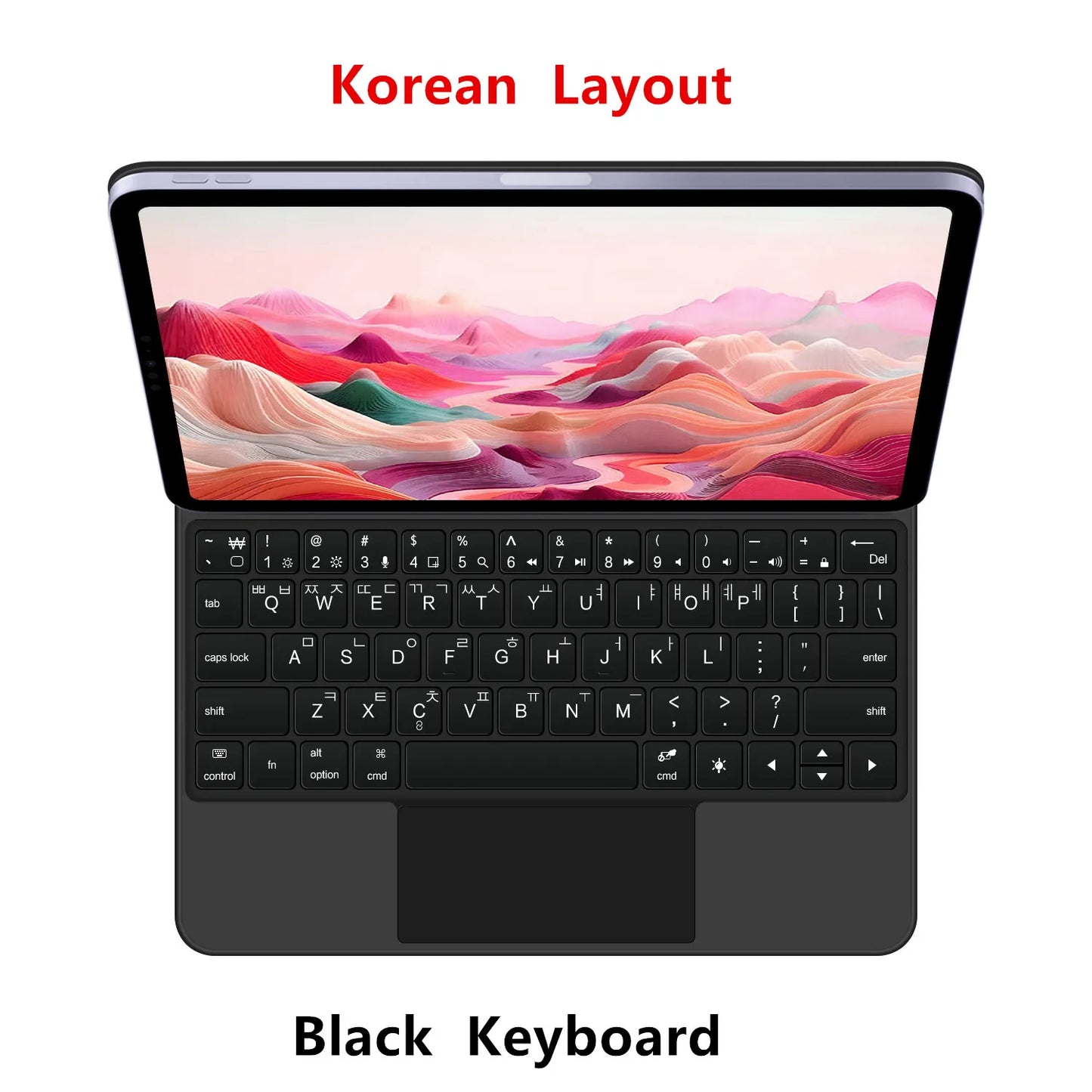 Magic Keyboard Folio for Xiaomi Pad 7 — Smart Case with Portuguese, Spanish, Korean & French Keyboard for Mi Pad 7 Pro 11.2-inch