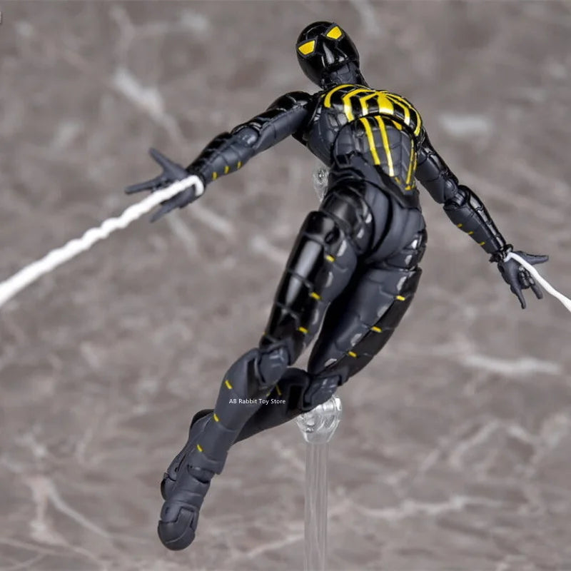 Spiderman Anime Action Figure – Anti-Octopus Suit 15cm PVC Collectible Toy for Kids & Desk Decor