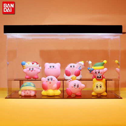 8pcs Star Kirby Anime Figure Set – Cute Pink Mini Figures Collectible Toy for Kids’ Gifts