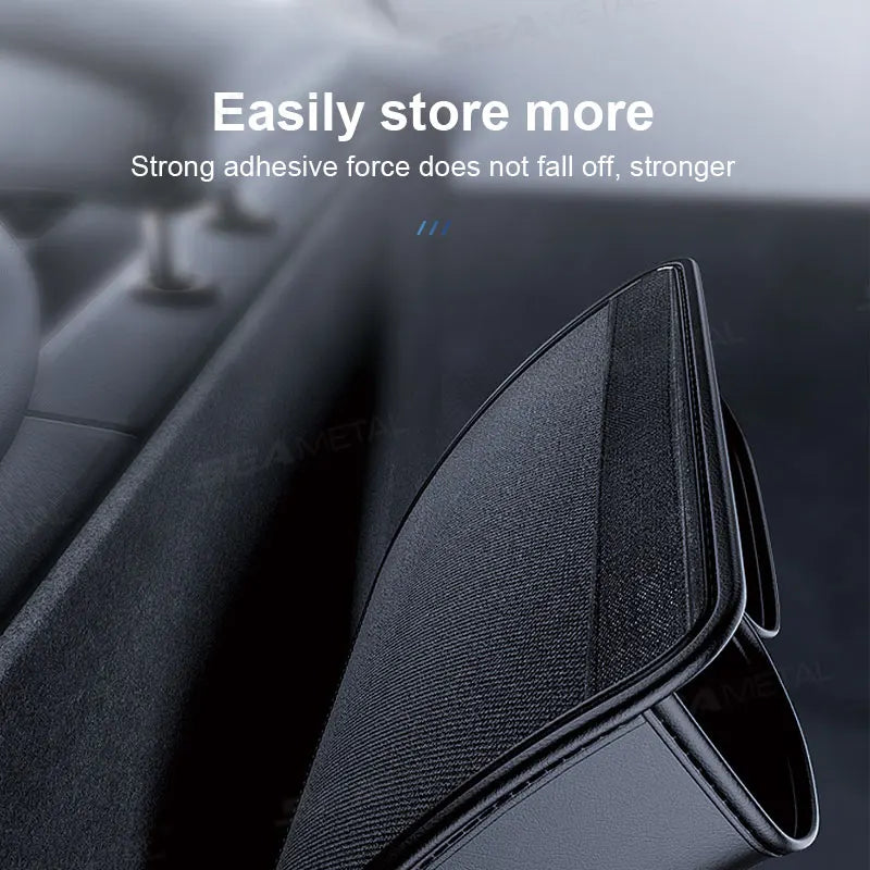 BLALION Car Trunk Leatherette Storage Bag — Detachable High-Capacity Hanging Organizer for Jeep, SUV & Van Seat Backs
