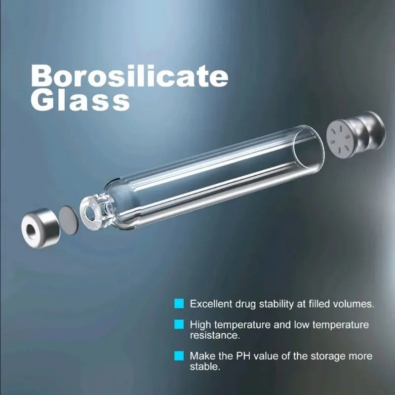 10/20/30/40/50pcs Sterile 3ml Insulin Cartridges – Disposable Injection Pen Sleeves with Independent Packaging