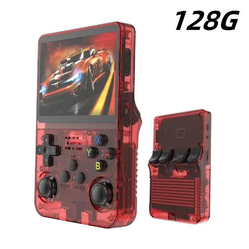 BOYHOM R36S Retro Handheld Game Console – 3.5" IPS, Linux ARKOS, Dual-RAM, 15,000+ Games, 64GB/128GB Portable Pocket Player