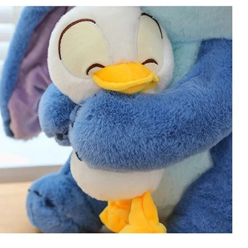 Disney 30cm Lilo & Stitch Plush Toys – Cute Anime Plushies & Donald Duck Stuffed Ornaments for Kids Christmas Gift