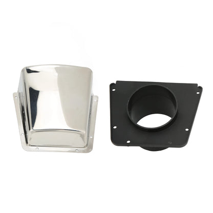 High Strength Stainless Steel Marine Clamshell Vent Cover with Nylon Base – Boat & Yacht Accessories