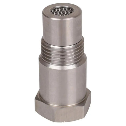 Universal Extension Filter Oxygen O2 Sensor Connector – Steel Thread Adapter Extender Spacer, 1.5 Stainless L0L3