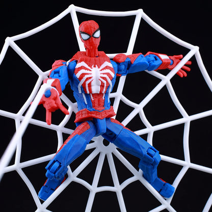 9L3D Lucky13 T13 Action Figures — 3D Printed Deadpool, Wolverine, Batman, Spider-Man & Venom Anime Model Toys, Collectible Gift