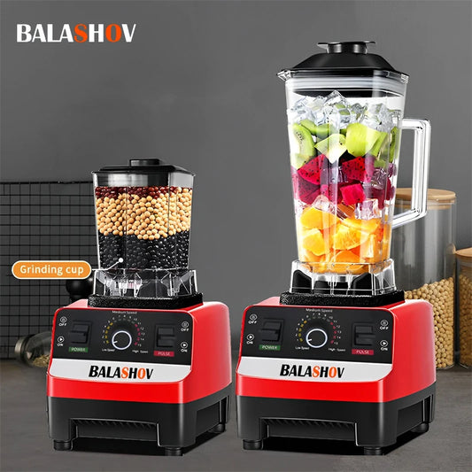 2000W Heavy Duty Commercial Blender - High Power Food Processor & Ice Crusher for Smoothies, Juices and Kitchen Mixing