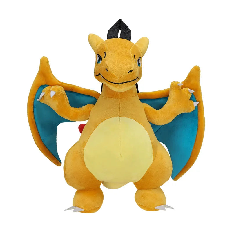 Charizard Plush Backpack — High-Quality Anime Stuffed Schoolbag for Kids, Cosplay & Christmas Gift