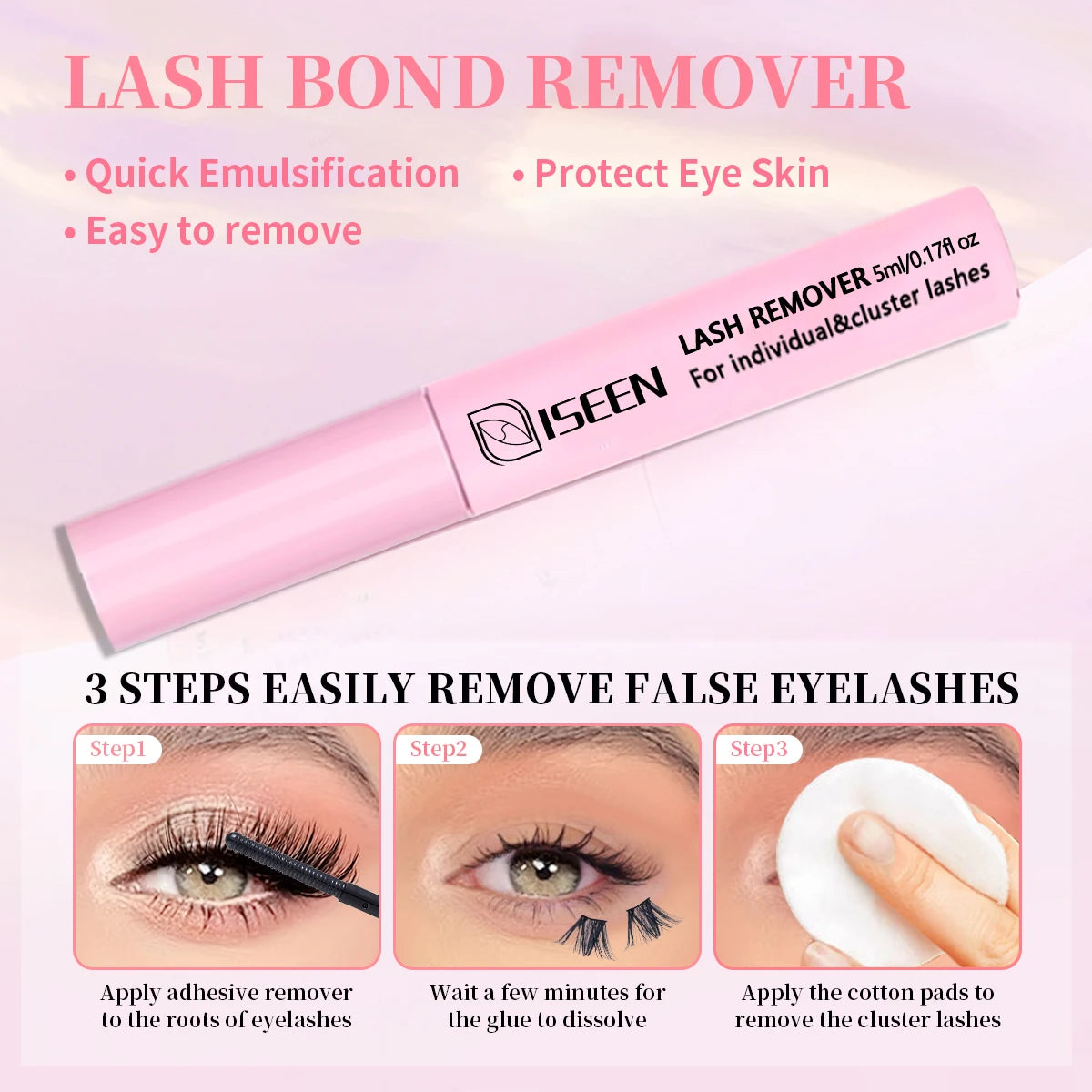 DIY Segmented False Eyelash Set – Large Capacity Cluster Eyelash Book with Glue, Remover, Tweezers & Brush, Festival Gift