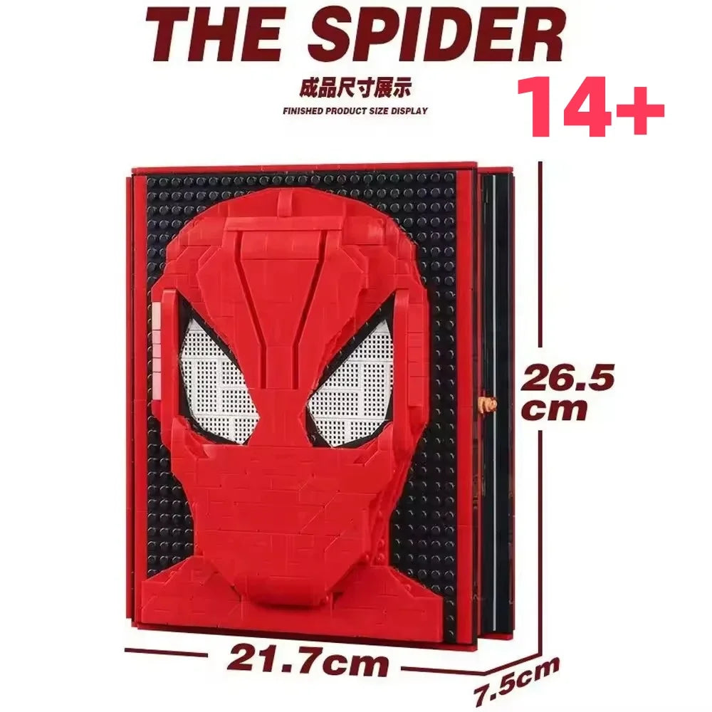 2025 Christmas Marvel Building Block Set – Star-Lord & Spiderman Figures, 55 Styles DIY Toy Gift