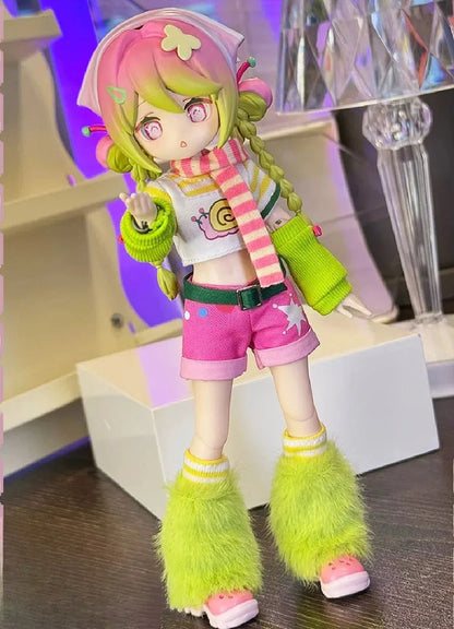Authentic Freedom Advocates 1/12 BJD Blind Box Doll – Kawaii Anime Action Figure, Mystery Box Collectible Toy