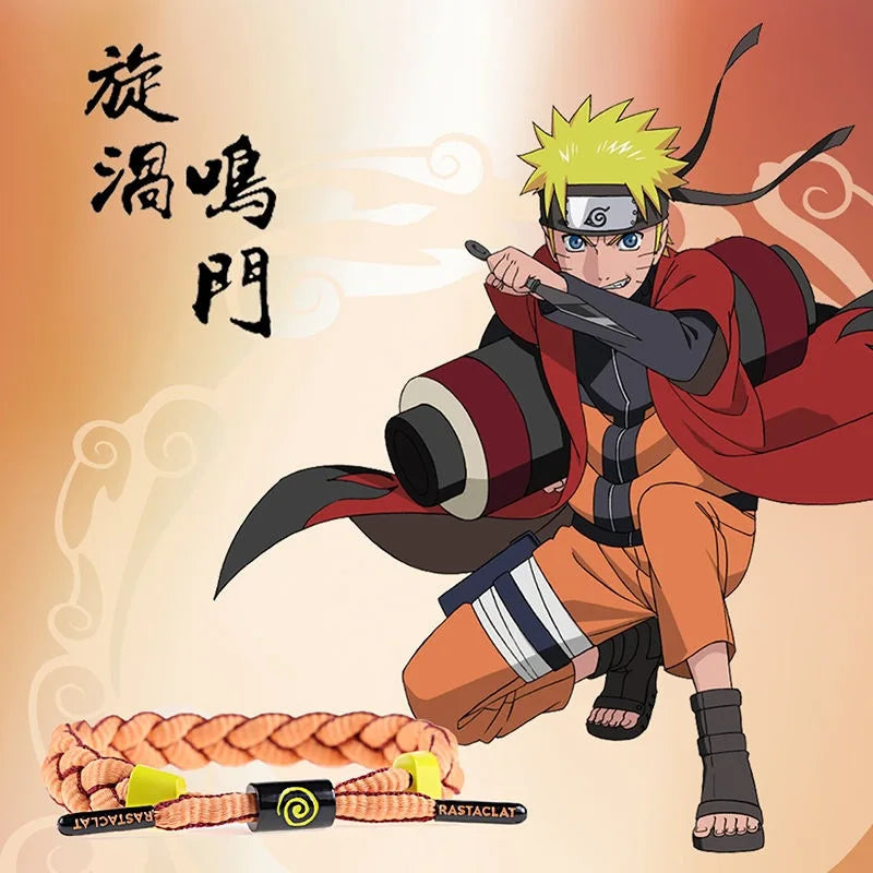 Naruto Anime Bracelet – Adjustable Cosplay Rope Wristband for Couples, Men & Women (Sasuke, Hinata, Itachi, Hyuga)