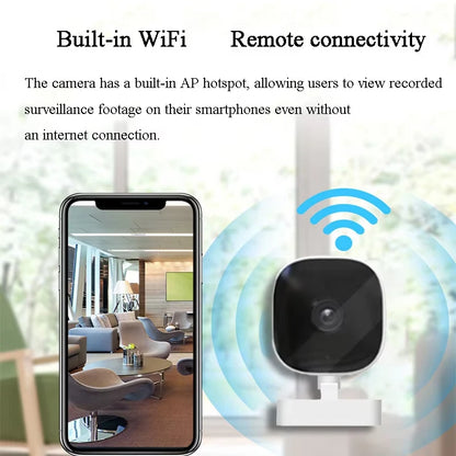 Xiaomi 4K Mini Security Camera – WiFi IP65 Waterproof Night Vision Monitor with Motion Detection & 2-Way Audio