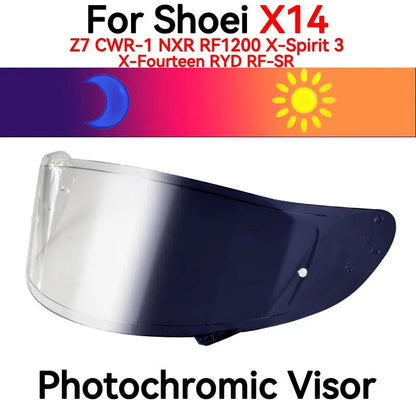 SHOEI Helmet Visor Replacement – CWR-1/CWR-F Shield for X-14, Z-7, RF-1200, NXR & More
