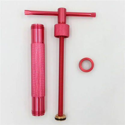 Rotary Clay and Fondant Extruder Squeezer - Cake Sculpture Gun with 20 Tips, Sugar Paste Craft Tool for Cake Decorating and Sculpting