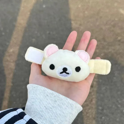Cute Bear Hairpin Set - Preppy Style Plastic Hair Clips Sweet Accessories for Girls & Friendship Gifts