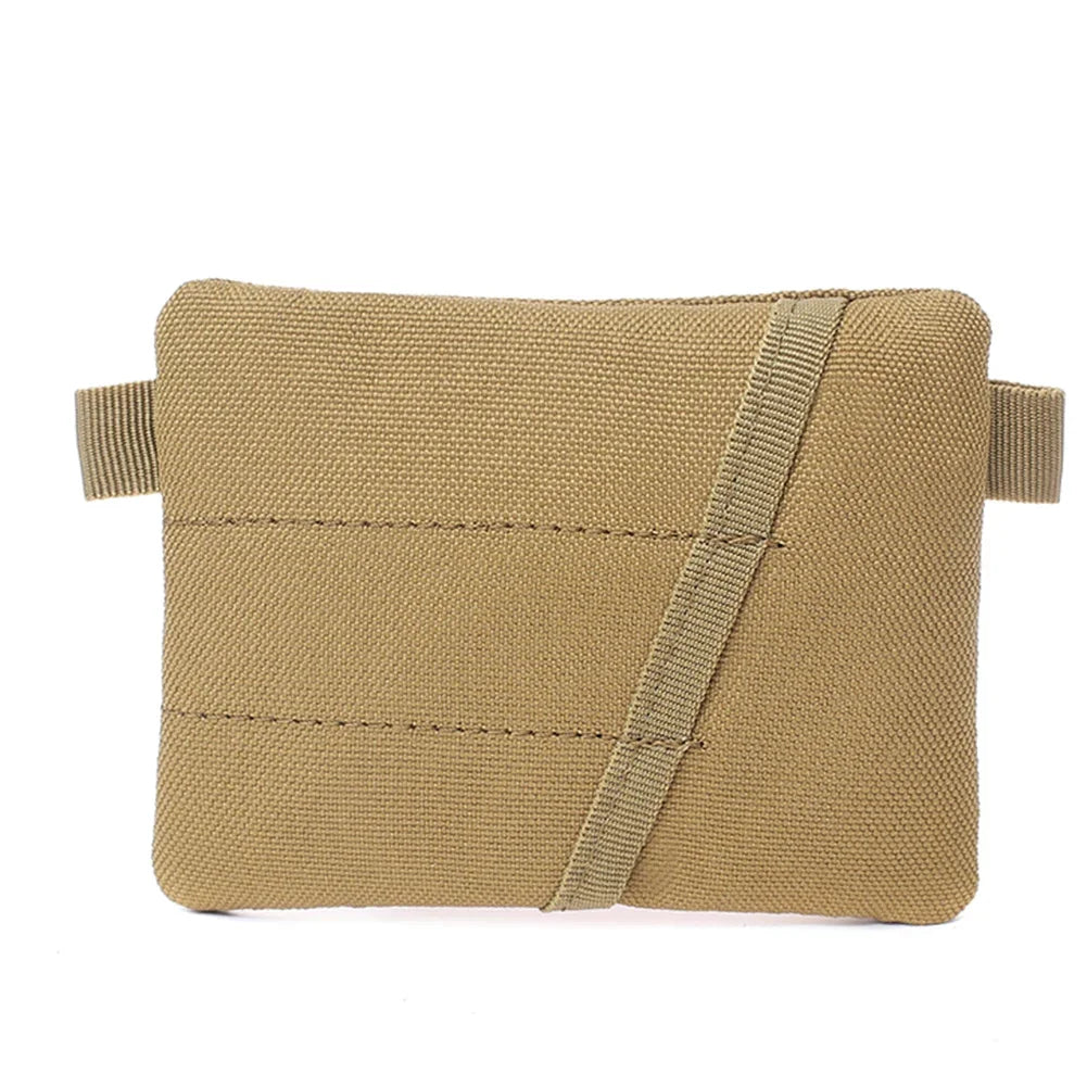 Outdoor Waterproof EDC Molle Wallet — Portable Travel Zipper Waist Pouch for Camping, Hiking & Hunting