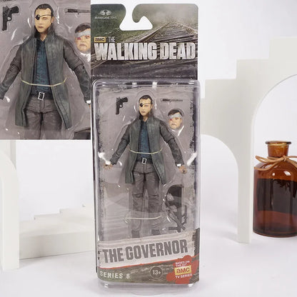 The Walking Dead PVC Action Figure Set - Abraham Ford, Rick Grimes & The Governor Models 6 Styles