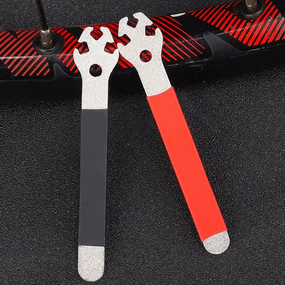 Lebycle Bicycle Spoke Wrench – Stainless Steel Wheel Tension Repair Tool