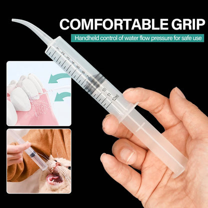 Elbow Syringe Bird Feeding Tool - 12ml Needleless Plastic Medicine Feeder for Pigeon Chick Hand Feeding